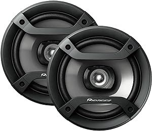 Pioneer TS-F1634R 6.5" 200W 2-Way Speakers,black