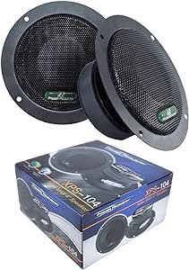 P Acoustik 2X Sealed Back 4" 600W Mid Range Car Audio Speaker XPS-104