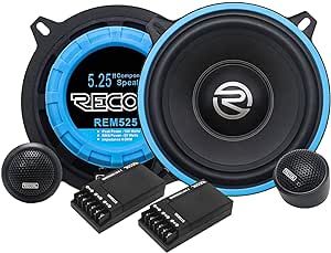 RECOIL REM525 Echo Series 5.25-Inch Car Audio Component Speaker System